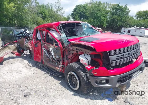 2013 Ford F-150 Svt Raptor из США, поврежденный, VIN 1FTFW1R60DFD66162